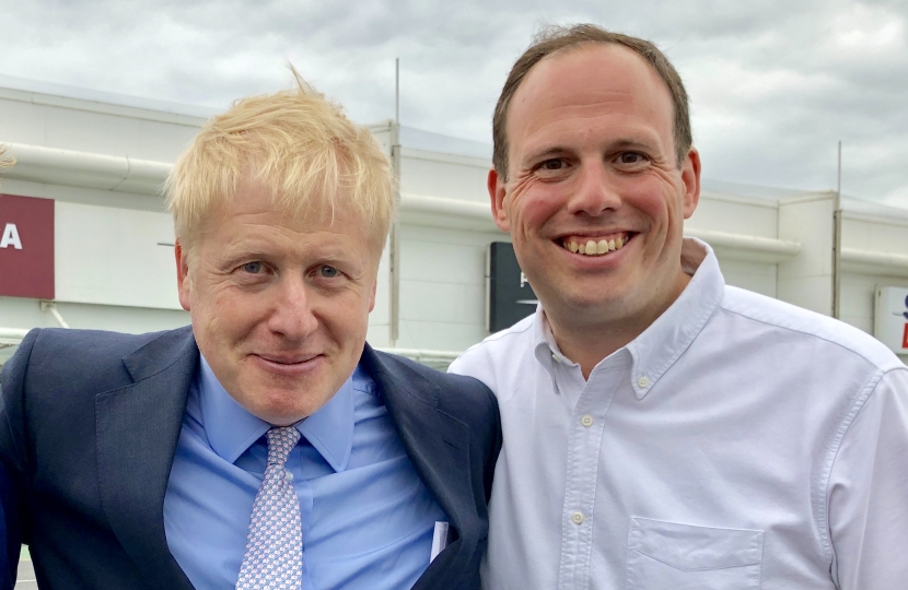 Greg Smith with Boris Johnson