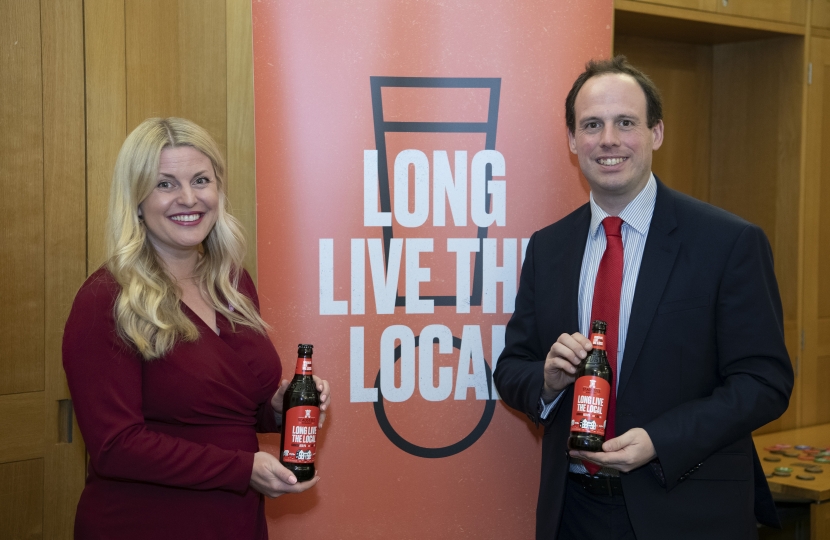 Greg at Long Live the Local event in Parliament 