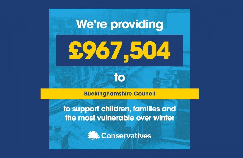 Government offers additional support for vulnerable families in Bucks