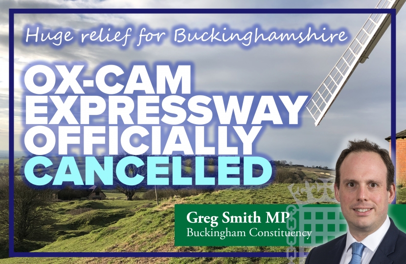 Ox-Cam Expressway formally cancelled