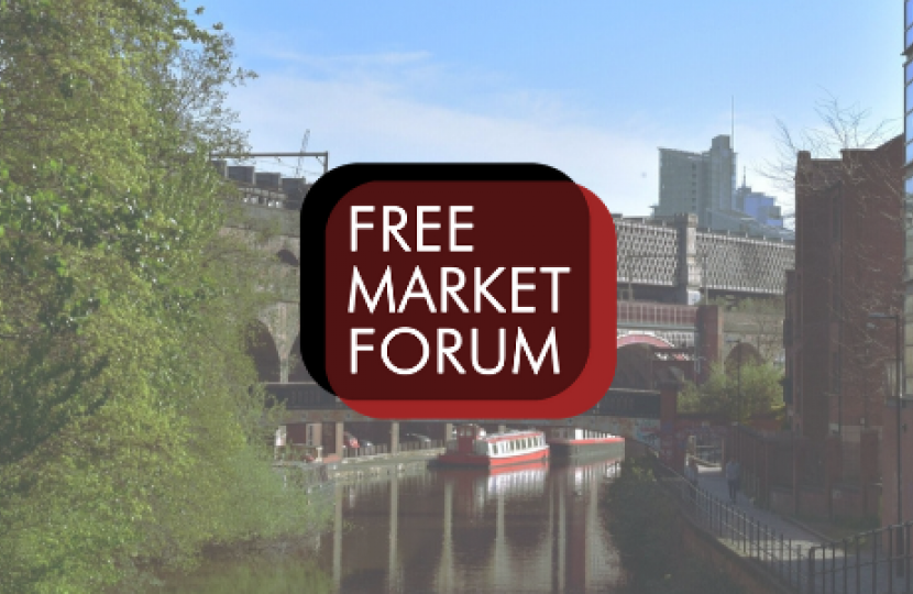 Greg co-chairs new Free Market Forum initiative