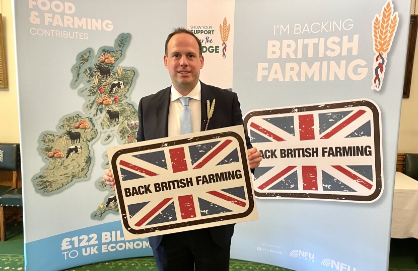 Greg backing British farmers