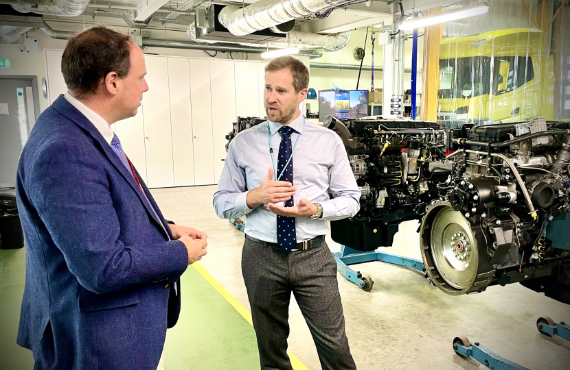 Greg visits DAF Trucks HQ in Haddenham
