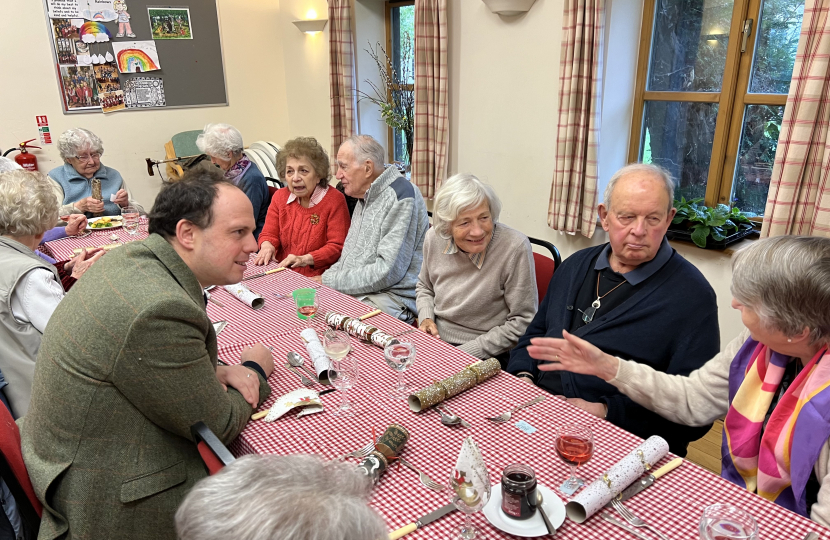 Greg visits St Dunstan's Lunch Club
