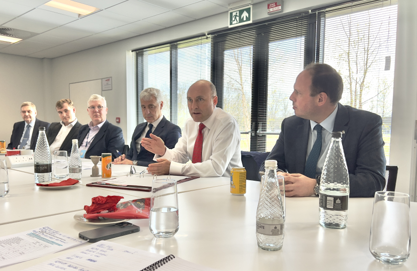Space Minister visits Westcott Space Cluster businesses