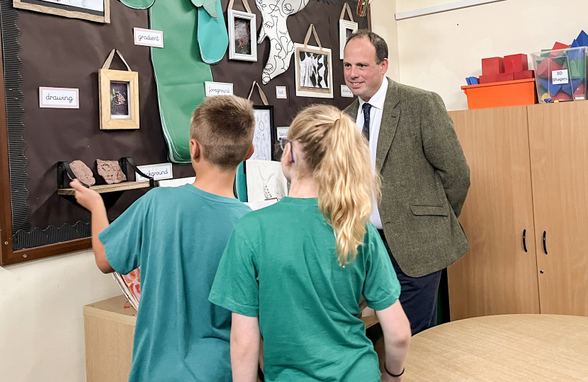 Greg visits Longwick C Of E Combined School