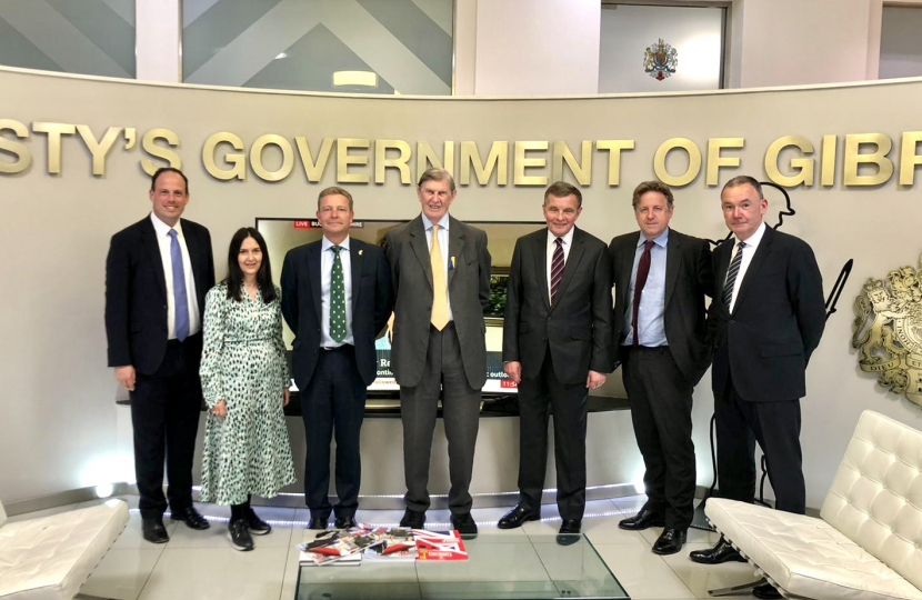 Greg joins Select Committee fact finding mission to Gibraltar