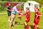 Greg presents trophies at Risborough Rangers Junior Football Club Tournament