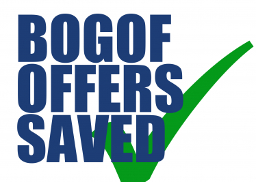 BOGOFs saved!