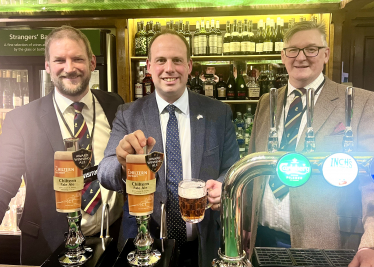 Chiltern Brewery in Parliament!