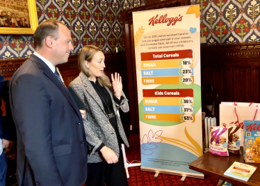 Greg meets with food and drink brands for Food and Nutrition Week