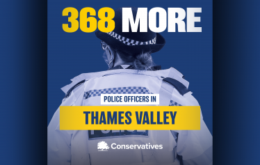 368 extra police officers recruited in Thames Valley to keep streets safe